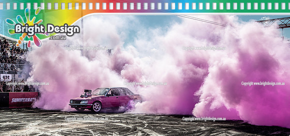 Summernats 34 Sunday 9 Jan 2022  BDMP3221  PARTYTIME BURNOUT