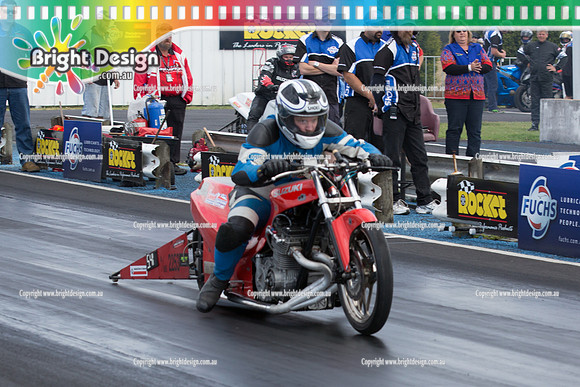 Summit Sportsman Series Rnd 1 Drag Racing 17 Jan 2015 @ Portland  (10139)  BIKE