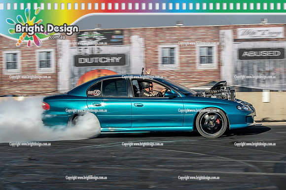 Skid City Day 4 @ Swan Hill Sept 2023 (12415) YATESZ BURNOUT SCOTT YATES