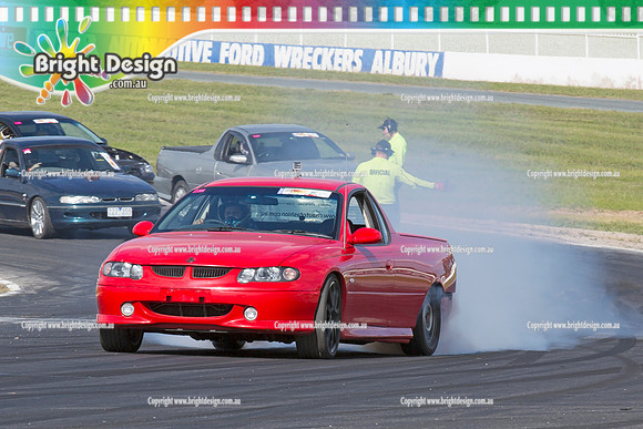 ECM - Easter Car Mania #1 Winton Raceway  SAT 19 April 2014  (1156)  RED UTE TBC