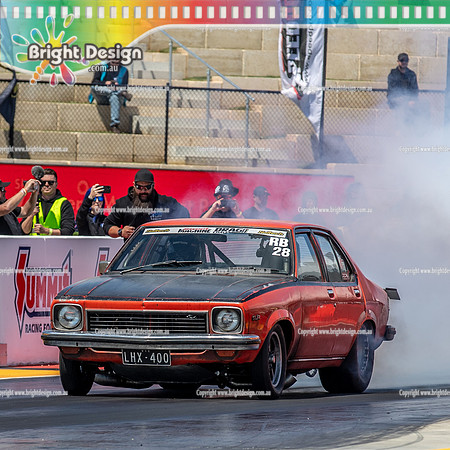 AAAA SMDC 8 Street Machine Drag Challenge Oct 2023 BDMP9030-2 5429 LHX400 MARK DREW CRUSTY