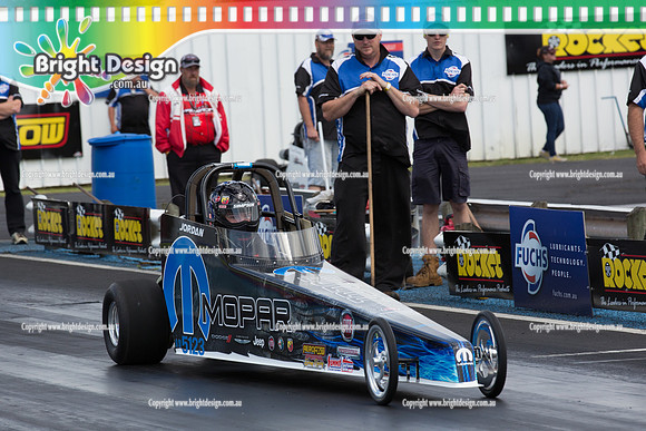 Summit Sportsman Series Rnd 1 Drag Racing 17 Jan 2015 @ Portland  (10068)  JUNIOR DRAGSTER MOPAR BJD 5123 JORDON