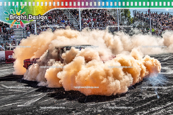 Summernats 34 Sunday 9 Jan 2022  BDMP2291  LITMUP BURNOUT