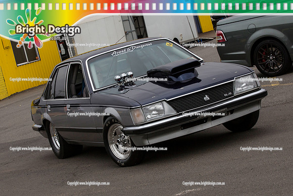 ANDRA Test n Tune @ Calder Park Raceway  SAT 21 Dec 2013  (4305)  ARMED & DANGEROUS SLE