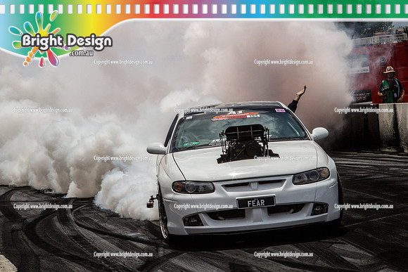 Summernats 28 Sunday 4 Jan 2015  BD  (8005)  FEAR BURNOUT