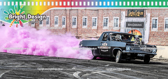Skid City Day 4 @ Swan Hill Sept 2023 (11188) NUMNUTZ BURNOUT ADAM SLORACH