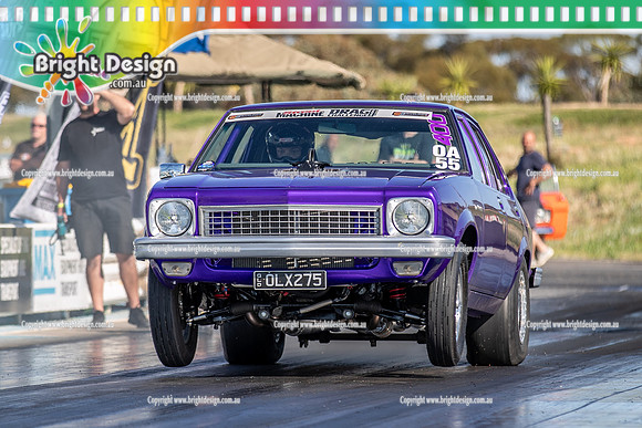 AAAAA SMDC 8 Street Machine Drag Challenge Oct 2023 BDMP2121 OLX275 DANIEL CASE