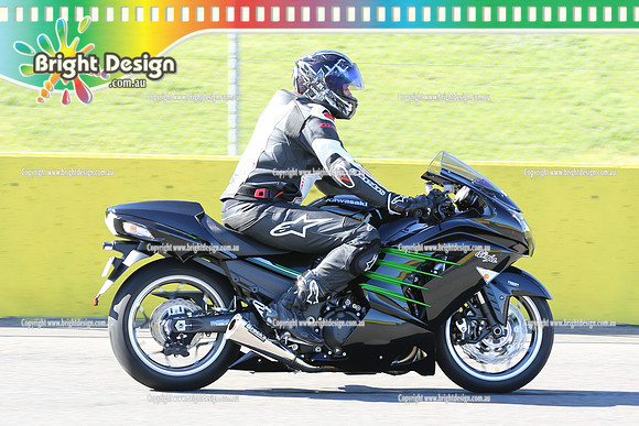 ANDRA Street Outlaws Rnd 2 @ Calder Park  SUN 3 Aug 2014   (19833)  BIKE  GREEN 1L9JB