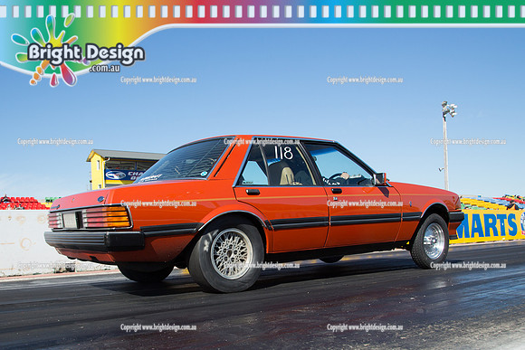 ANDRA Street Outlaws Drag Racing Quals Rnd 5 @ Calder Park 24 September 2014 (24598)  BJO619