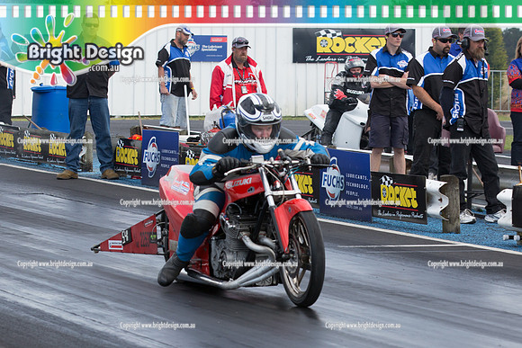 Summit Sportsman Series Rnd 1 Drag Racing 17 Jan 2015 @ Portland  (10138)  BIKE