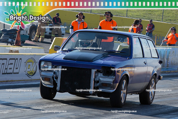 ANDRA Street Outlaws Drag Racing Quals Rnd 5 @ Calder Park 24 September 2014 (25126)  TITSNTYRES GEMINI