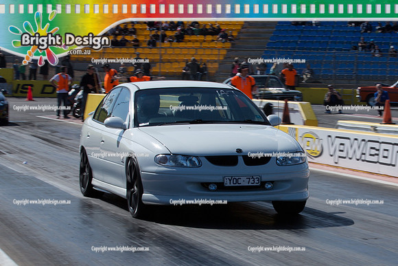 ANDRA Street Outlaws Drag Racing Quals Rnd 5 @ Calder Park 24 September 2014 (24374)  YOC733