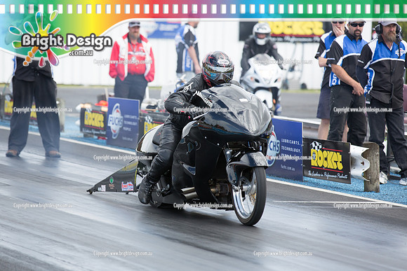 Summit Sportsman Series Rnd 1 Drag Racing 17 Jan 2015 @ Portland  (10121)  BIKE