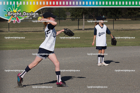 Berwisk Braves Softball  Club Finals Under 13 Girls  22 March 2015 (1087)