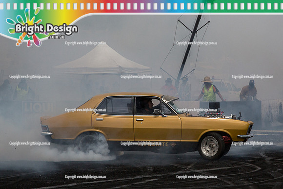 Summernats 28 Sunday 4 Jan 2015  BD  (8244)  BLO202 BURNOUT