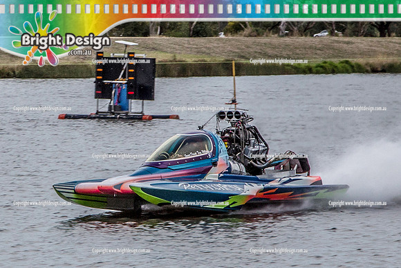 AAAA VDBC Victorian Drag Boat Club Wet'n'Wild RND 3 Nationals 2 April 2017 @ NWSC (13029) REFLECTIONS