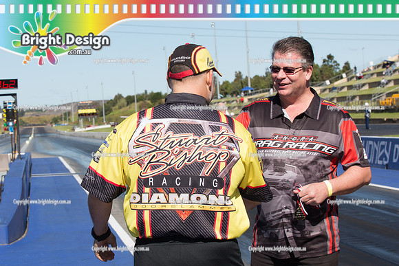 X-Champs @ Sydney Dragway SUN 4 May 2014  (6275)   CROWD  TOP DOOR SLAMMER  STUART BISHOP  TD 167