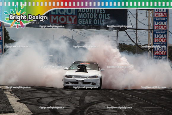 Summernats 28 Sunday 4 Jan 2015  BD  (7999)  FEAR BURNOUT
