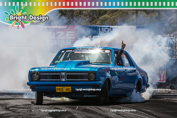 Summernats 28 Saturday 3 Jan 2015  BD  (5001)   PROHG BURNOUT