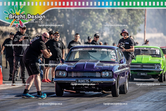 SMDC W3 Street Machine Drag Challenge Weekend 3 VIC March 2022 BDMP0339 RUNS7S MARK WHITLA