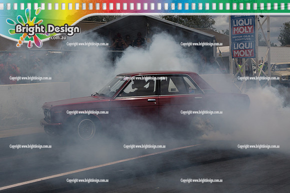 Summernats 28 Sunday 4 Jan 2015  BD  (7637)  QIK510 BURNOUT