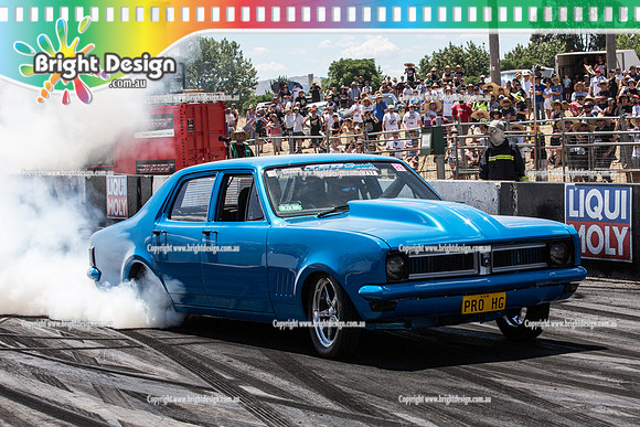 Summernats 28 Saturday 3 Jan 2015  BD  (5011)   PROHG BURNOUT