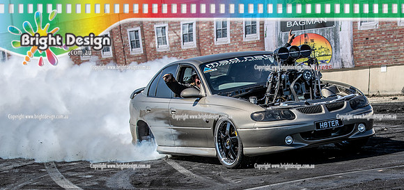 Skid City Day 4 @ Swan Hill Sept 2023 (10853) H8TER BURNOUT HEATH MADGWICK