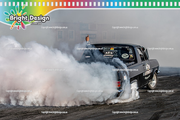 Skid City Day 4 @ Swan Hill Sept 2023 (12601) NUMNUTZ BURNOUT ADAM SLORACH