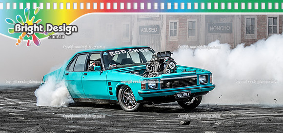 Skid City Day 4 @ Swan Hill Sept 2023 (11555) FULLONX BURNOUT RICK FULLER