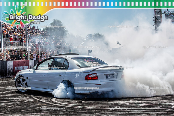 Summernats 34 Sunday 9 Jan 2022  BD__0572  FELONY BURNOUT