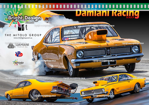 DAMIANI RACING design & photography POSTER