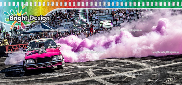 Summernats 34 Sunday 9 Jan 2022  BDMP3230  PARTYTIME BURNOUT