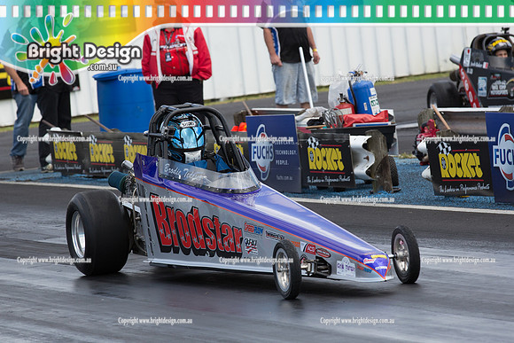 Summit Sportsman Series Rnd 1 Drag Racing 17 Jan 2015 @ Portland  (10058)  BRODSTAR JUNIOR DRAGSTER  BJD 4894