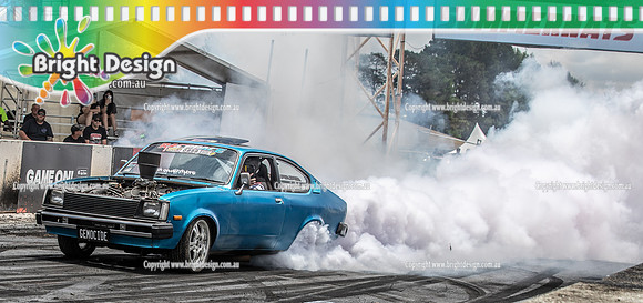 Summernats 34 Sunday 9 Jan 2022  BDMP0636  GEMOCIDE BURNOUT