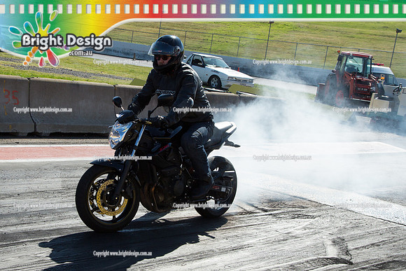 ANDRA Street Outlaws Drag Racing Quals Rnd 5 @ Calder Park 24 September 2014 (24474)  BIKE