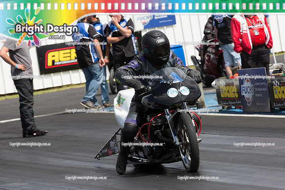 Summit Sportsman Series Rnd 1 Drag Racing 17 Jan 2015 @ Portland  (10093)  BIKE