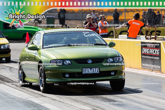ANDRA Street Outlaws Drag Racing Quals Rnd 5 @ Calder Park 24 September 2014 (24290)  UFL372