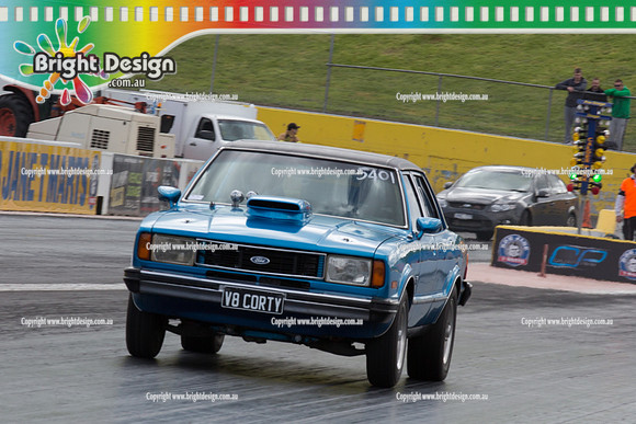 ANDRA Street Outlaws Drag Racing Qualifiers Rnd 3 @ Calder Park  SUN 24 Aug 2014   (21312)  V8CORTY