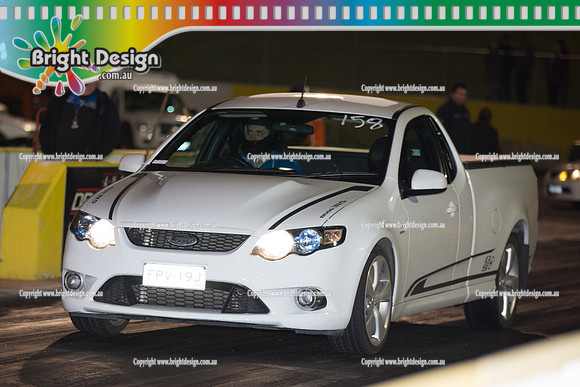 ANDRA Street Outlaws Drag Racing Quals Rnd 4 @ Calder Park  5 August 2014 (23548)  FPB19J