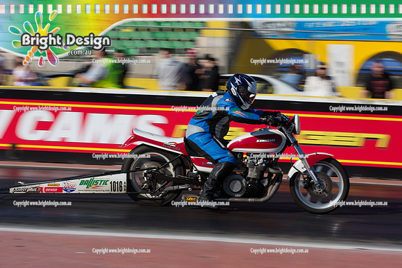 ANDRA Street Outlaws Drag Racing Quals Rnd 5 @ Calder Park 24 September 2014 (24866)  BIKE