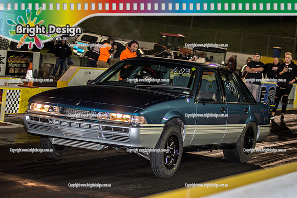 KOTH King of the Hill & Fast Friday @ Calder Park Drag Racing Friday 5 MAY 2017 (83989) 403 PRORB CARTLEDGE