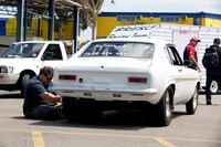 ANDRA Test n Tune @ Calder Park Raceway  SAT 25 Jan 2014  (6959)  WHITE CAPRI  Jason Gerdes