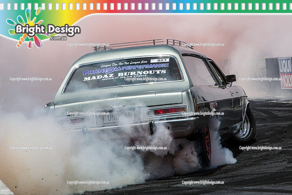 Summernats 28 Sunday 4 Jan 2015  BD  (7635)  UNDEAD BURNOUT