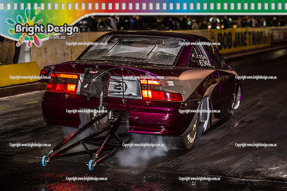 KOTH King of the Hill & Fast Friday @ Calder Park Drag Racing Friday 5 MAY 2017 (83876) 6344 PURPLE CALIBRA VICTOR