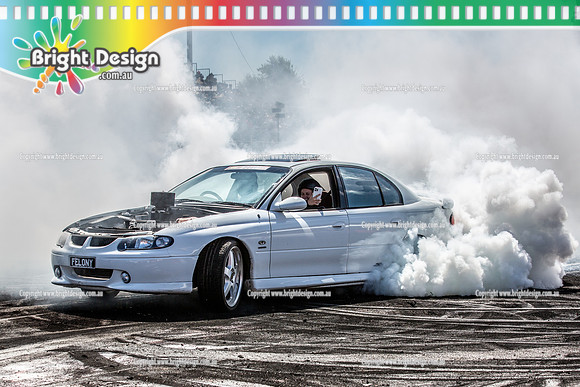 Summernats 34 Sunday 9 Jan 2022  BD__0574  FELONY BURNOUT
