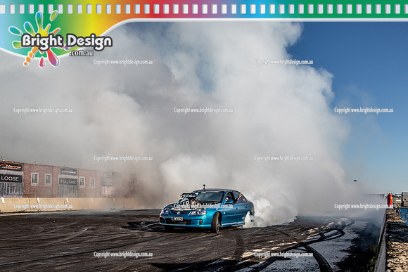 Skid City Day 4 @ Swan Hill Sept 2023 (12398) YATESZ BURNOUT SCOTT YATES