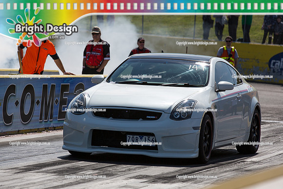 ANDRA Street Outlaws Drag Racing Quals Rnd 5 @ Calder Park 24 September 2014 (24040)  ZQR156