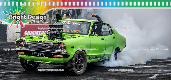 Summernats 34 Friday 7 Jan 2022  BDMP4036  SYCOPTH BURNOUT
