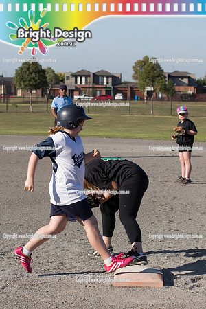 Berwisk Braves Softball  Club Finals Under 13 Girls  22 March 2015 (1021)