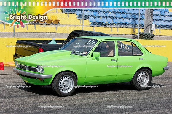 ANDRA Test n Tune @ Calder Park Raceway  SAT 25 Jan 2014  (7531)  GREEN GEMINI